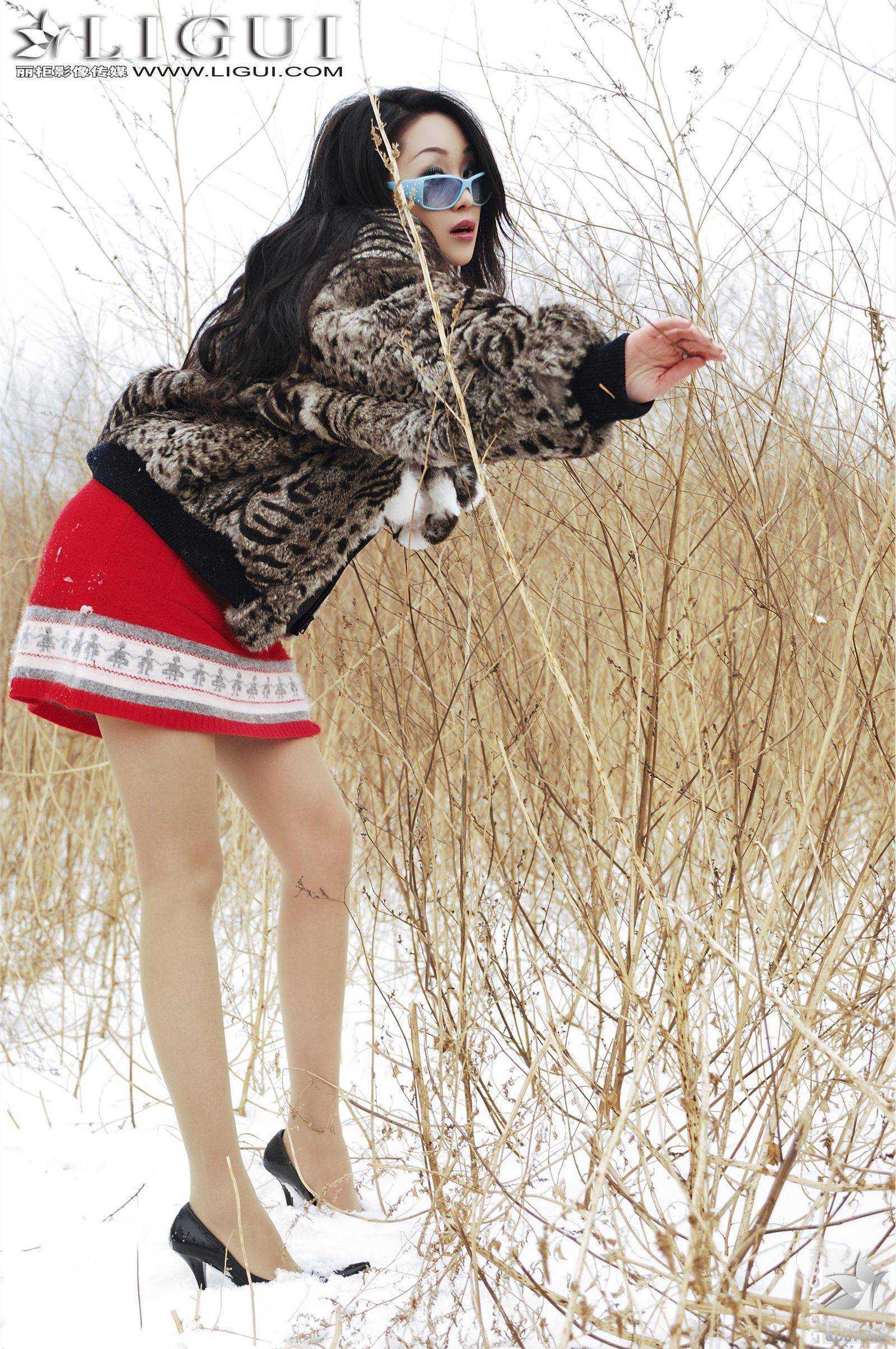 [丽柜VIP 名莲] 2012.07.09 琳达 性感丝袜美女图片